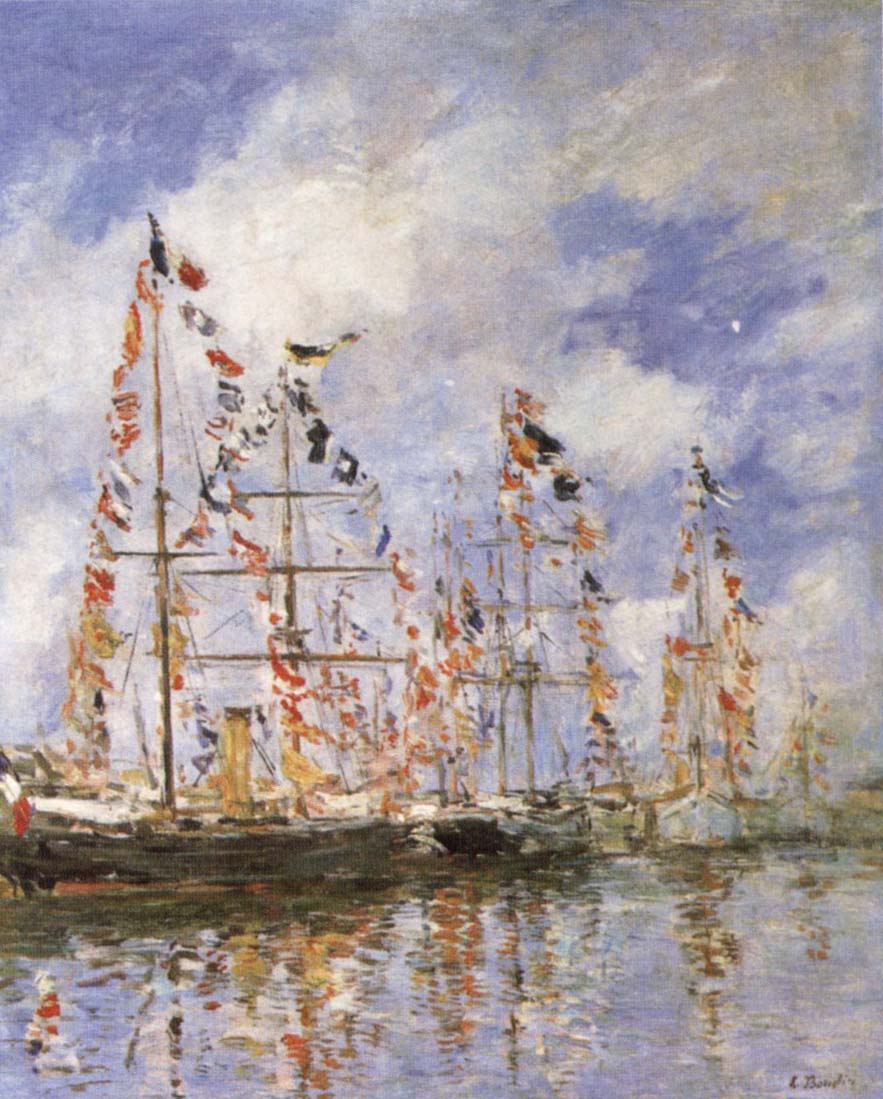 Sailing Ships at Deauville